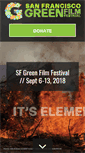 Mobile Screenshot of greenfilmfest.org